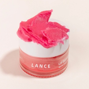 Lance Lip Care Etiqueta privada Mantequillas de <span class=keywords><strong>labios</strong></span> de <span class=keywords><strong>fresa</strong></span> Vegano Ligero Suaviza la piel Calma la textura Mantequilla de <span class=keywords><strong>cacao</strong></span> Bálsamo de mantequilla de <span class=keywords><strong>labios</strong></span> - Product Image 2