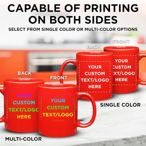 Taza de Café Personalizada con Logotipo, 11 oz, Tazas de Cerámica Personalizadas, Taza de Té Personalizada, Regalo para Navidad, Cumpleaños, Boda, Aniversario - Product Image 5
