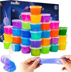 Amazing Supply Kids Toy Butter Fluffy Slime Making Kit with <b>Clay</b> Plastic PVA-Unisex Slime Craft Supplies - Product Image 1