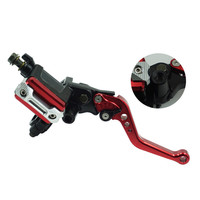 Étrier de frein monobloc CNC pour moto, ensemble de pompe de frein hydraulique 22MM en alliage d'aluminium, pièce de rétrofit/amélioration avant