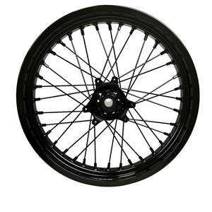 ชุดล้อ Fit Sur Ron Ultra Bee <span class=keywords><strong>17</strong></span>*2.5 & <span class=keywords><strong>17</strong></span>*3.5 สีสั่ง<span class=keywords><strong>ท</strong></span>ำพิเศษ สำหรับรถมอเตอร์ไซค์ไฟฟ้าวิบาก Supermoto ล้อหน้า-หลัง - Product Image 4