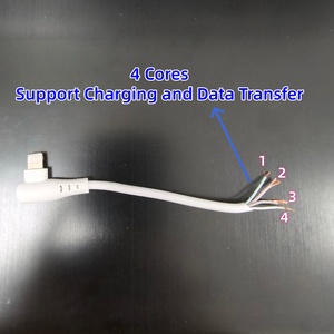 สาย USB A เป็น Micro USB แบบมุมฉาก 3A สีขาว 1.5 ม. คุณภาพดี - Product Image 4