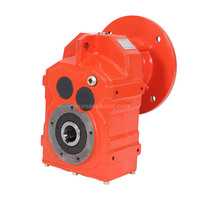 Gearbox WF WUMA Tipe Flange Mounted Parallel Shaft Forward Reverse dengan Gigi Helikal, Housing Besi Cor, 180 HP, Transmisi Pengurang Kecepatan