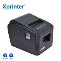 Xprinter Impresora Térmica de Alta Velocidad, Impresora de Recibos Térmica para Restaurante, Diente Azul, 80mm, Wifi, 1 Unidad, 1 Unidad, 1 Unidad, 2 Unidades
