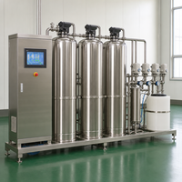 Filtre mécanique en acier au carbone avec média sable de quartz, lavage automatique, 5000 L/heure, échange d'ions, osmose inverse, traitement de l'eau