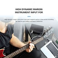 Carte son externe professionnelle TNH MD22 Mini Audio Mixer USB pour ordinateur, sans pilote, pour l'enregistrement en studio et la production musicale