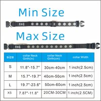 Accessoires pour chiens UMIONE, collier lumineux pour chien, lumière clignotante, rechargeable par USB, sécurité nocturne, collier lumineux LED pour chien
