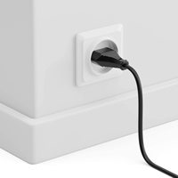 Câble d'extension d'alimentation pour ordinateur, prix compétitif, 1,5 m, 2 m, prise EU 2 broches, prise standard européenne