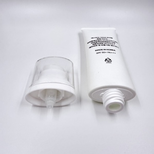 Tùy Chỉnh Màu Sắc 5Ml-200Ml Hình Bầu Dục Ống Mỹ Phẩm Kem Chống Nắng Kem Sinh Thái Thân Thiện Với Ống Mềm Với Bơm - Product Image 3