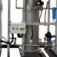 Système de désinfection de l'eau refroidi par air ZKOZONE 200g/h avec pompe PLC 380V, garantie 1 an, dimensions personnalisables