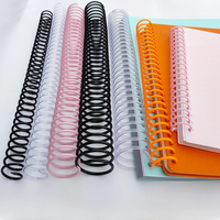 Bande de reliure spirale A4 grande capacité 30 trous, anneau de reliure simple pour carnet, reliure plastique DIY pour bureau et papier