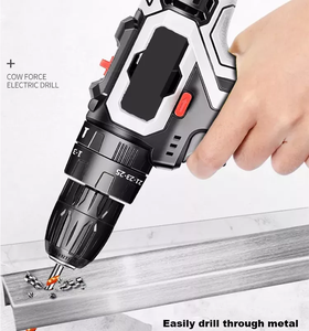 ชุดสว่านแบตสำรอง<span class=keywords><strong>ไร้</strong></span><span class=keywords><strong>สาย</strong></span>สำหรับงานหนัก,ชุดรวมเครื่องมือชุดสว่านมือไฟฟ้า<span class=keywords><strong>ไร้</strong></span>แปรงถ่านแบบพกพา - Product Image 3