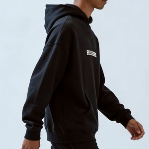 Hoodie ESS de Esiatls <span class=keywords><strong>2023</strong></span>, sweat-shirt à manches longues élégant, personnalisé, uni, oversize, col rond, style streetwear pour hommes - Product Image 5