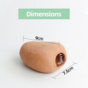 Commercio all'ingrosso <span class=keywords><strong>Pleco</strong></span> Terracotta decorazioni acquario ceramica pesci allevamento grotta per gamberetti e piccoli pesci per la casa vasche di <span class=keywords><strong>pesce</strong></span> - Product Image 5