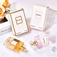 Biutifu 50ml Eau de Parfum pour Femme, Parfum Floral Boisé Longue Durée, 3 Senteurs