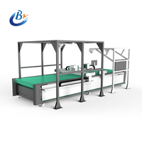 BZ nueva llegada automática Dieless cuero genuino CNC PU cuero perforado máquina con equipo de plotter