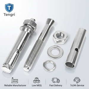 สลักเกลียวคอนกรีตแบบขยายหัวหกเหลี่ยมภายนอก สแตนเลส 304 ขนาด M6-M24 นิ้ว - Product Image 2
