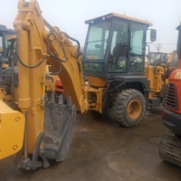 Retroexcavadora Original Lingong LGB680 con Cucharón de 1.2m³, Altura de Descarga de 3.5m, Velocidad de 37km/h, Duradera para Construcción/Agricultura
