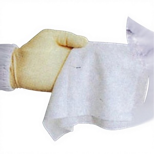 Toallitas para Cuartos Limpios Clase 100, de Hilo de Poliéster Continuo, 9x9" y 12x12", Blancas, 150 Unidades/Bolsa - Product Image 1