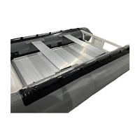 Bateau pneumatique à ribs en aluminium de 3,8 m de qualité supérieure en TPU PVC certifié CE, modèle 380