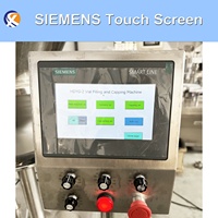 1ml 5ml 10ml Machine de bouchage de remplissage de fiole de congélation transparente ambre en verre d'injection cosmétique