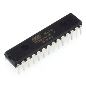 Microcontrolador MCU ATMEGA328P ATMEGA 328P-PU DIP IC 32K de 8 bits, Memoria Flash, ATMEGA328P, ATMEGA328, 328P-PU, 328P-PU, 1/2 ", 1/2", 1/2 ", 1/2", 1/2