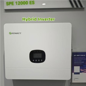 ระบบกักเก็บพลังงานแสงอาทิตย์สำหรับบ้านเรือนแบบเฟสเดียว Growatt SPE 8-12K Hybrid 8Kw 10Kw 12Kw - Product Image 3
