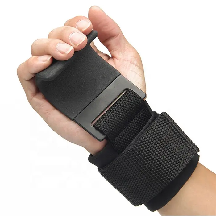 Hot Selling Custom Heavy Duty Weightlifting Gloves Grip Wrist Support For Deadlifts
