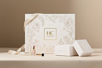 Boîte d'expédition personnalisée pour gloss à lèvres, cosmétiques, boîte en carton ondulé E-flute imprimée sur mesure, coffret cadeau, kit, logo personnalisé, en gros