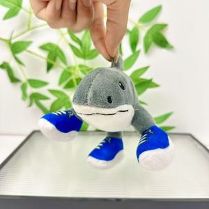 Shanhaijing serie palo de madera persona Rana Sahu'er lluvia de ideas Animal juguetes de peluche lindo hecho algodón felpa tela llaveros bolsas - Product Image 6