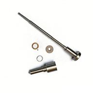 Kit de Reparación de Inyectores 0445110757 con Boquilla DLLA148P2523 y Conjunto de Válvulas F00VC01359, Repuestos para Camiones