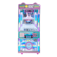 Machine de jeu d'arcade de vente de cadeaux de prix rotatifs à pièces de 40 clips