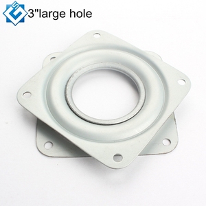 3 Inch 71Mm Tấm Mạ Kẽm Cơ Chế Xoay Lazy Susan Mang 360 Độ Hiển Thị Xoay Đế Đế Tấm Xoay Vuông - Product Image 3
