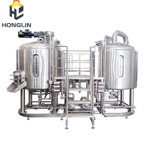 Craft 500l Beer Brewing Equipment/factory Brewing System 5hl Complete Beer Brewery Equipment/micro Beer Brewery