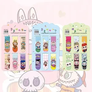 Marque-page magnétique double face créatif et mignon, porte-page magnétique pour étudiant, papeterie exquise, fabriqué en Chine - Product Image 2