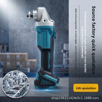 Meuleuse d'angle sans balais rechargeable au lithium, petite machine de découpe domestique, outil de meulage et de polissage mini haute puissance