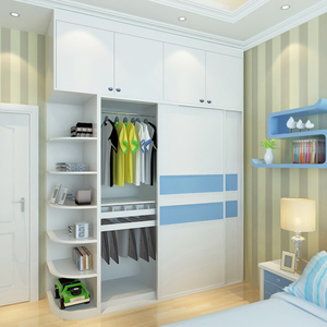 Nuevo diseño de Guangzhou personalizado Mdf Rack niños <span class=keywords><strong>armario</strong></span> cama de <span class=keywords><strong>matrimonio</strong></span> y <span class=keywords><strong>armario</strong></span> - Product Image 4