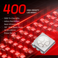Alfombrilla de Luz Roja de Gran Tamaño 1050x600mm, 40W, 660nm, 850nm, para Uso Doméstico, Yoga, Meditación y Relajación Diaria