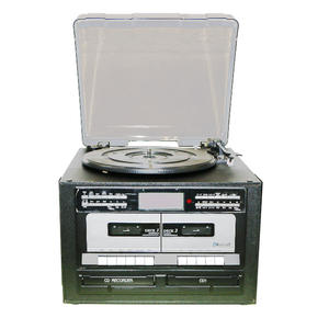 Музыкальная комбо CD-кассета фонокд CD на CD-пульт дистанционного управления Aux-in-Line-out Bluetooth и внешние стереодинамики - Product Image 5