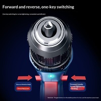Perceuse électrique sans fil Dongcheng DCJZ2050 20V à batterie lithium-ion, mandrin rapide, vitesse variable en continu