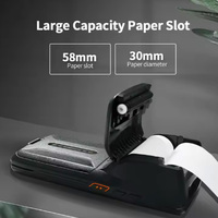 JINGXIN PDA de mano precios impresora de escáner de código de barras, Venta caliente Barcod escáner PDA con impresora de pegatinas