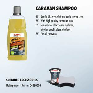 Shampoo pour Voiture et Caravane de Qualité Supérieure 1 Litre Nettoyant Doux et Efficace pour Grandes Surfaces de Véhicules - Product Image 2