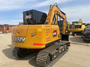 Excellente pelle hydraulique Sany 75 d'occasion, modèle 2022, pompe moteur, engrenage, godet de 0,4 m³, poids opérationnel de 7800 kg - Prix bas - Product Image 4