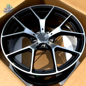 Pour <span class=keywords><strong>Mercedes</strong></span> Classe G 21x10 5x130 ET45 CB84.1 Jante de roue SUV noir brillant - Product Image 2