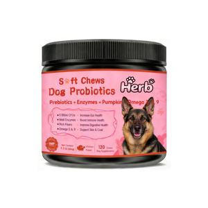 Huile de poisson en comprimés à mâcher pour chiens, marque privée OEM/ODM, santé digestive et soutien immunitaire, friandise digestive - Product Image 1