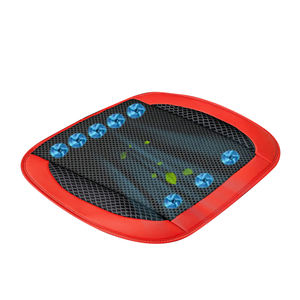 Funda de asiento de coche de estilo deportivo diseño de lujo USB verano fresco ventilado cojín transpirable 12V función de masaje de calefacción - Product Image 1