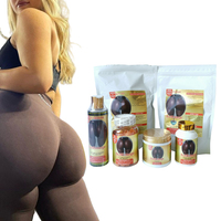 Ensemble d'agrandissement des fesses Erlianbio Booty Curve Gold, extrait de Maca, ensemble de cinq pièces pour l'amélioration des hanches