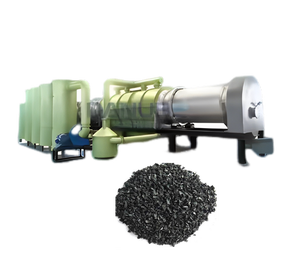 Línea de equipo de horno de carbonización continua de carbón de ramas de madera de concha de Palma de aserrín de bambú inteligente - Product Image 1