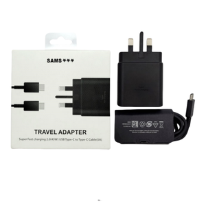 45W para <span class=keywords><strong>Samsung</strong></span> <span class=keywords><strong>tipo</strong></span> <span class=keywords><strong>C</strong></span> adaptador de corriente de <span class=keywords><strong>carga</strong></span> <span class=keywords><strong>rápida</strong></span> PD 3,0 Compatible <span class=keywords><strong>Original</strong></span> EU UK US enchufe <span class=keywords><strong>cargador</strong></span> para dispositivos Android - Product Image 1