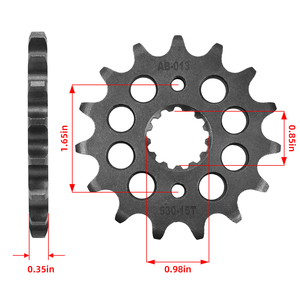 ใหม่เฟืองหน้า530-15ตันสำหรับ Suzuki GSX750 GSX-R750 VZ800 <span class=keywords><strong>RF900</strong></span> GSX1100 GSX-R1100 GSX1200อะไหล่รถจักรยานยนต์ GSF1200 - Product Image 2